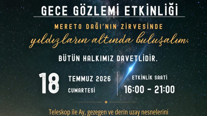 MERETODA GÖKYÜZÜ BULUŞMASI
