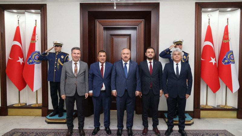 ALİ FİDAN'A HAYIRLI OLSUN ZİYARETİ