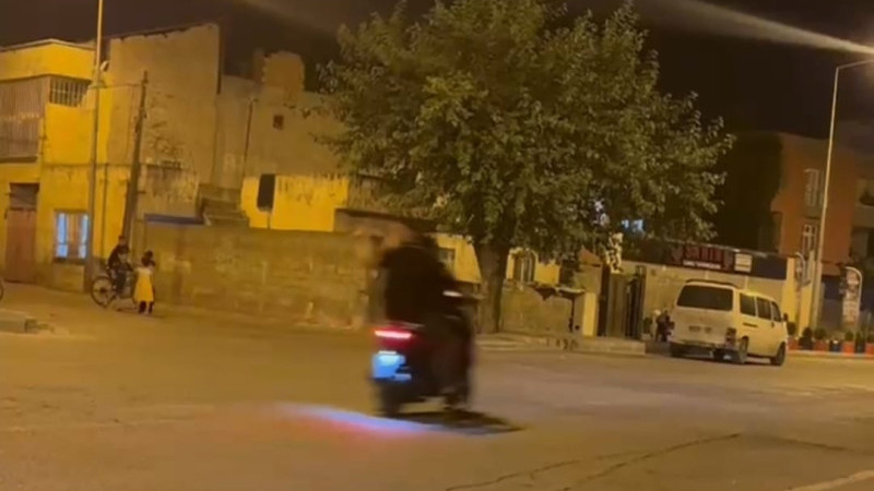 HOŞGÖRÜ CADDESİ'NDE MOTOSİKLET İSYANI