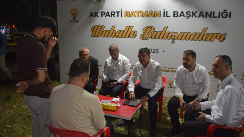 NASIROĞLU, VATANDAŞLARLA BULUŞTU