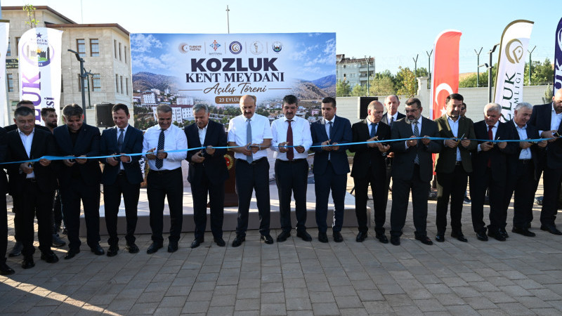 KOZLUK'TA YATIRIMLAR PEŞ PEŞE HİZMETE AÇILDI