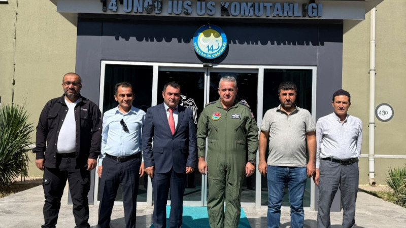 BAŞGAD’DAN GARNİZON KOMUTANI'NA ZİYARET