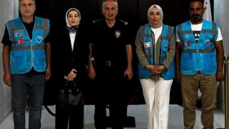 BA-MED’DEN EMNİYET MÜDÜRÜ KABA’YA ZİYARET