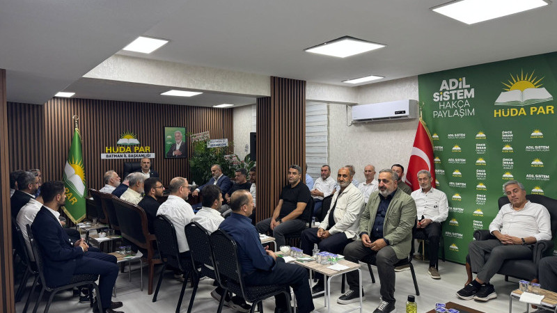 HÜDA PAR’DA İLK TOPLANTI GERÇEKLEŞTİ