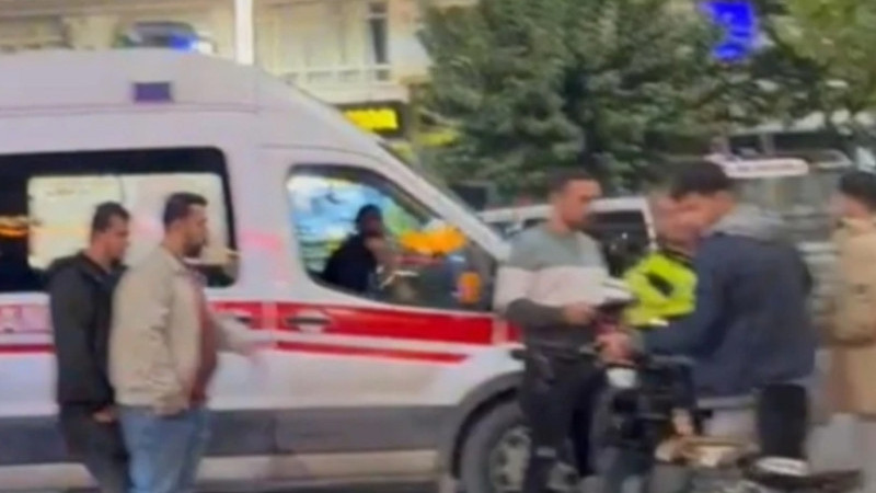 MOTOSİKLET KAZASI : 2 YARALI
