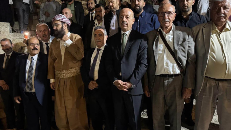 EZİDİLER LALİŞ'TE BULUŞTU