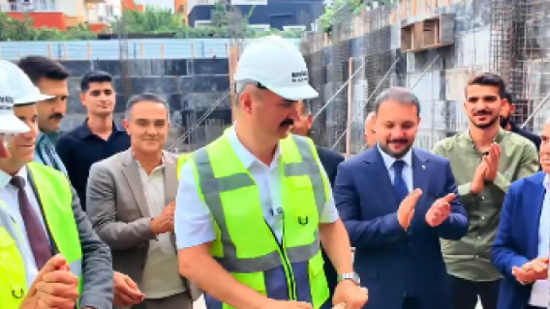 Batman’da yeni Aile Destek Merkezi’nin temeli atıldı