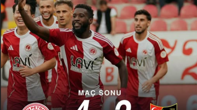 PETROLSPOR’DAN İSTANBULSPOR’A GOL YAĞMURU 4-2