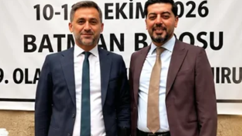 Batman Barosu’nda Abdulhamit Çakan yeniden Başkan seçildi