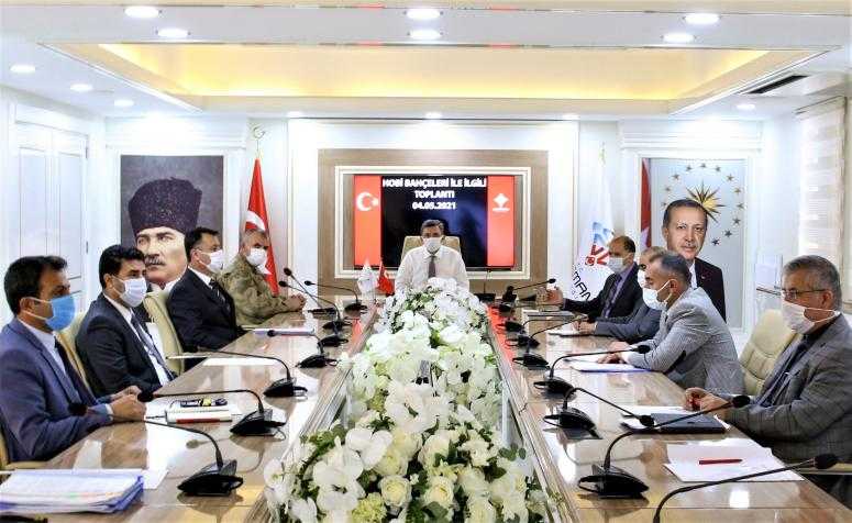 Hobi Bahçeleri Değerlendirme toplantısı yapıldı