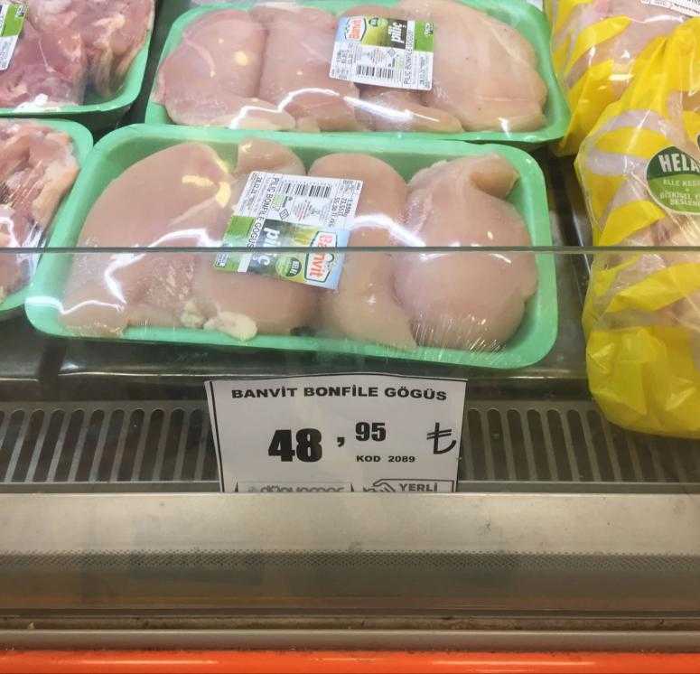 Tavuk eti kırmızı et fiyatına yaklaştı